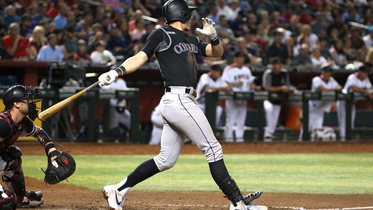 McMahon drives in 3 as Rockies beat Greinke, D-backs 6-4